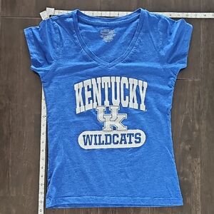 Kentucky Wildcats Blue V-Neck T-Shirt